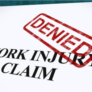 Image of a work injury denied claim- Charlotte workers' compensation disputes