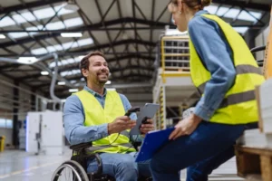 Client with permanent partial disability and workers' compensation