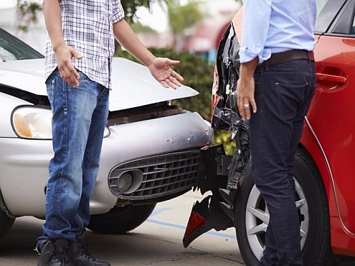 after a car crash avoid arguing with the other driver or admitting fault