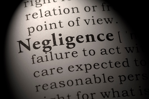 Negligence Definition - Trucking Company Negligence