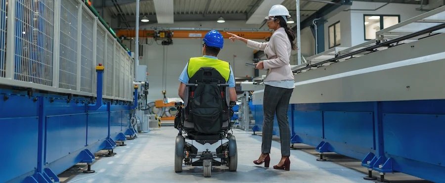 A disabled employee was able to earn benefits with help from a disability lawyer.