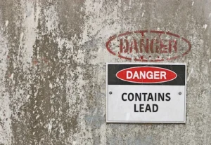 Lead Danger Sign