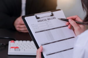 Medical records for personal injury case